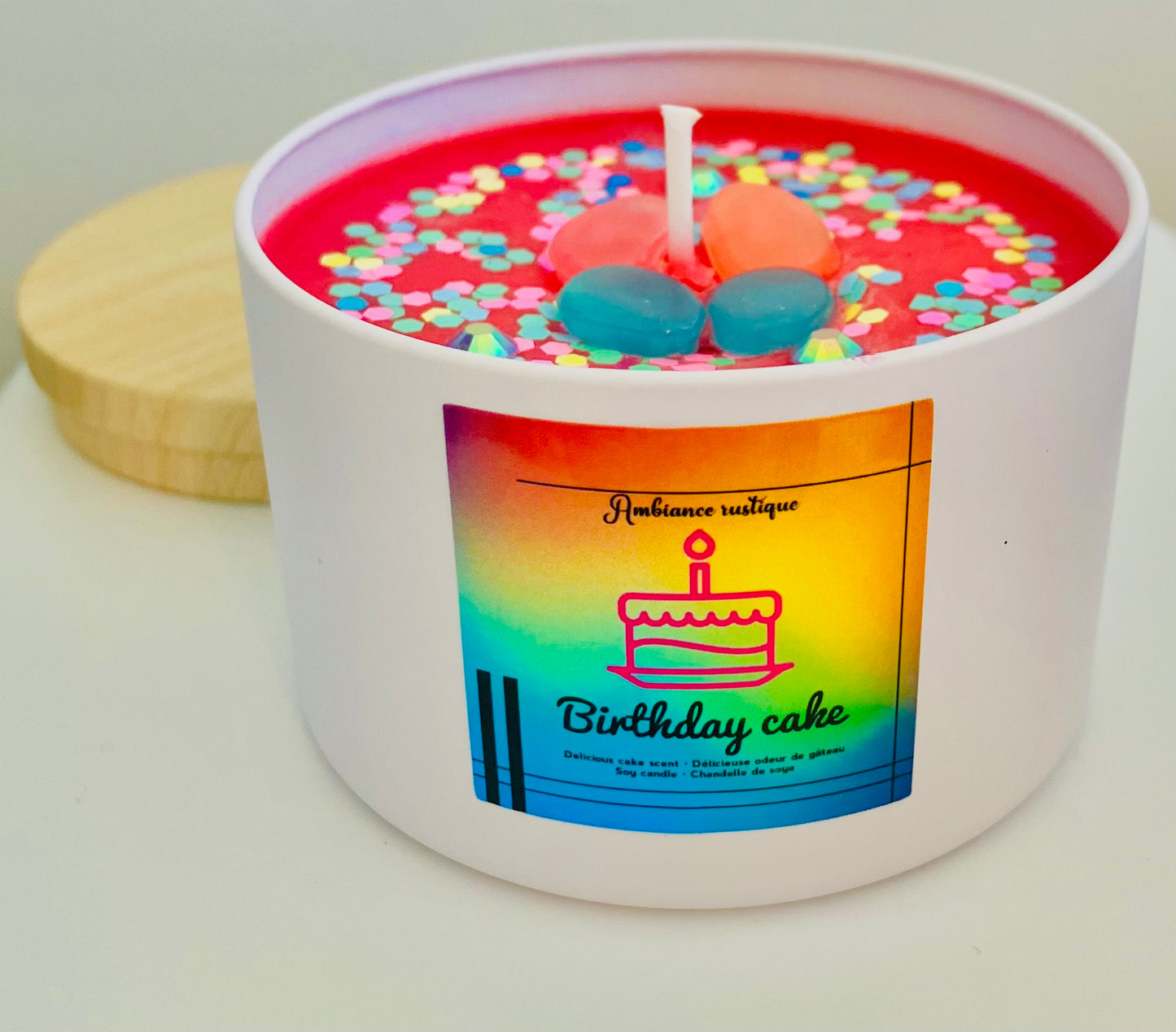 Birthday Cake Candle - 8 oz